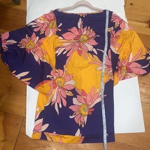 Trina Turk Swim & Spa Collection Dress Beach Coverup Pink Blue Orange